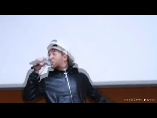 [FANCAM][140219] B1A4 (Baro, CNU focus) @ Gwangju Fan Sign