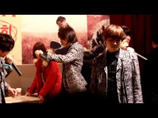 [FANCAM][140208] B1A4 @ 6th Fansign at Junggu Youth