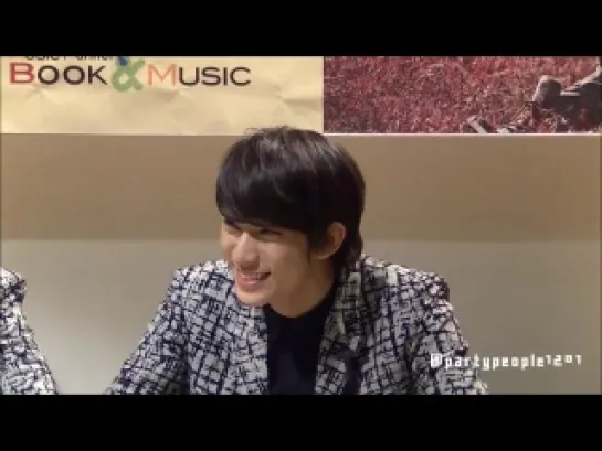 [FANCAM][140208] B1A4 (Gongchan focus) @ 6th Fansign at Junggu Youth