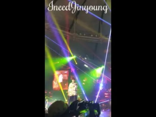 [FANCAM][140216] B1A4 (Jinyoung focus) @ "THE CLASS" Concert 2nd Day