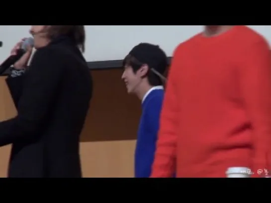 [FANCAM][140219] B1A4 (Jinyoung focus) @ Gwangju Fansign