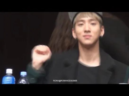 [FANCAM][140120] B1A4 (Baro focus) @ "WHO AM I" 3rd Fansign