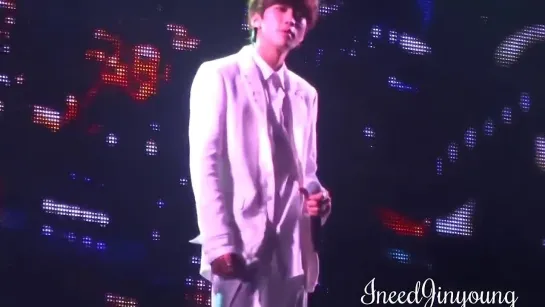 [FANCAM][140215] B1A4 (Jinyoung focus) @ "THE CLASS" Concert 1st Day