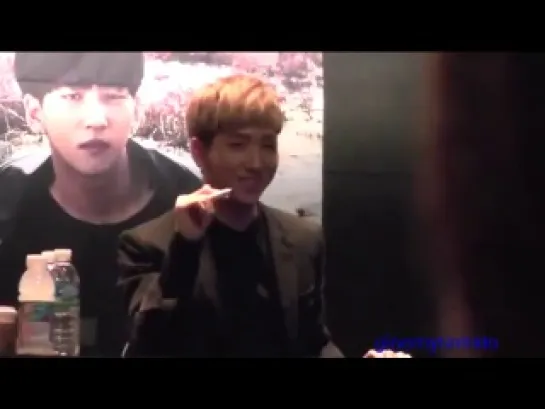 [FANCAM][140124] B1A4 (Baro focus) @ "WHO AM I" 3rd Fansign Event