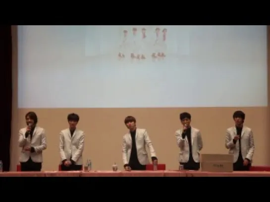 [FANCAM][140209] B1A4 @ 7th FanSign Event at Soundwave Incheon