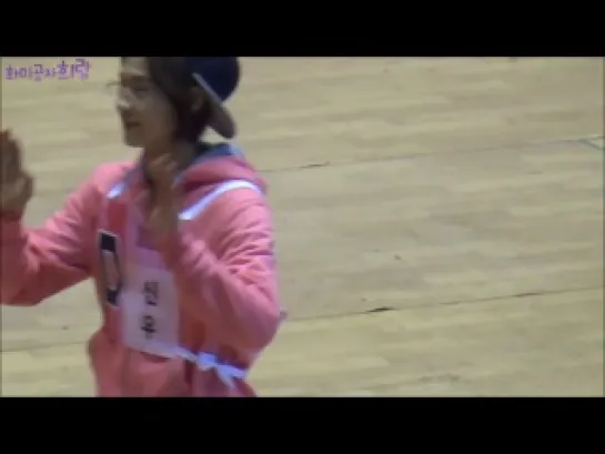 [FANCAM][140113] B1A4 (CNU & Gongchan focus) @ Idol Star Champion