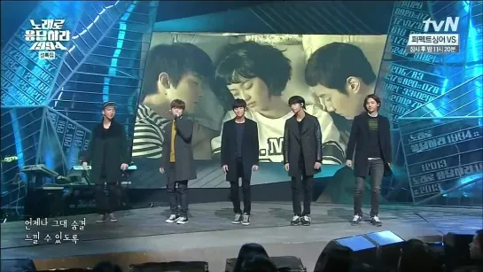 [SHOW][140131] B1A4 - With You @ Music Talk Show Reply 1994