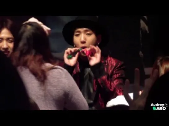 [FANCAM][140126] B1A4 (Baro focus) @ Mokdong Hottracks Fansign