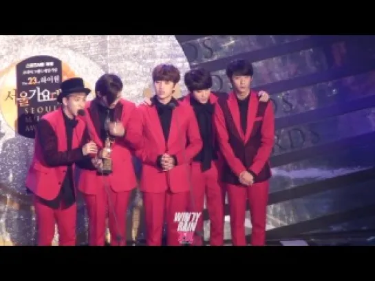 [FANCAM][140123] B1A4 @ 23rd Seoul Music Awards