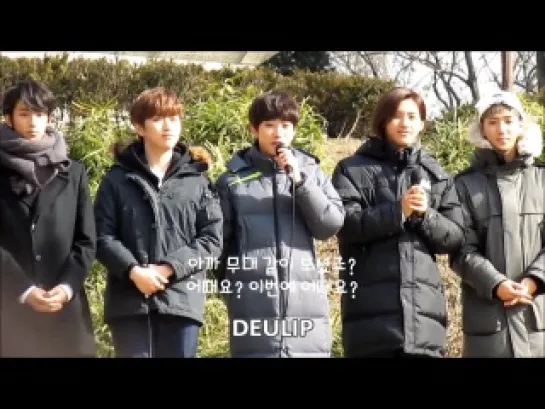 [FANCAM][140119] B1A4 @ Inkigayo Mini Fanmeet