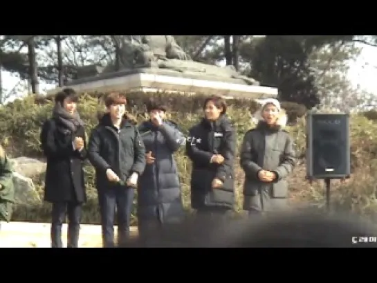 [FANCAM] [140119] B1A4 @ Inkigayo Mini Fanmeeet