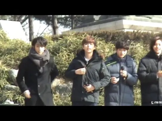 [FANCAM] [140119] B1A4 @ Inkigayo Mini Fanmeeet