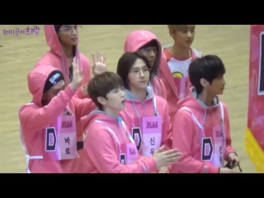 [FANCAM][140113] B1A4 @ Idol Star Athletics Championship