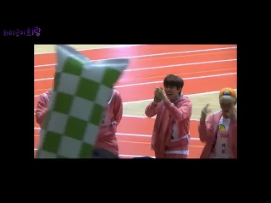 [FANCAM][140113] B1A4 @ Idol Star Athletics Championship