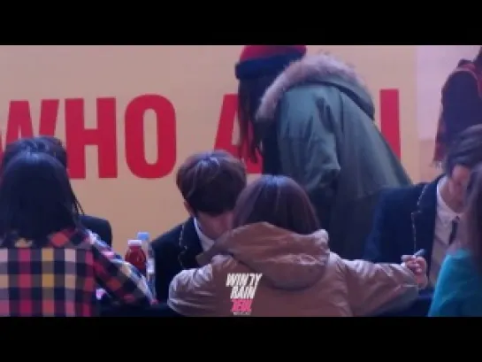 [FANCAM] [140118] B1A4 (Sandeul focus) @ "WHO AM I" 1st fansign