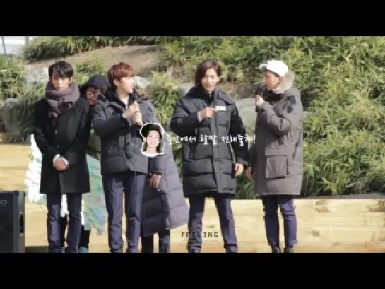 [FANCAM] [140119] B1A4 @ Inkigayo Mini Fanmeet