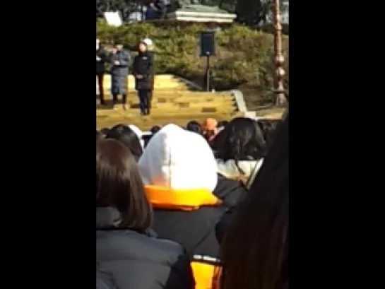 [FANCAM] [140119] B1A4 (CNU focus) @ Inkigayo Mini Fanmeet