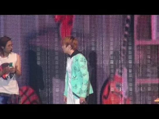 [FANCAM][130827-28] Sandeul musical drama + Crush @ Amazing Store Japan