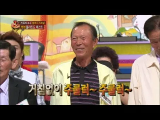 [CUT][130714] MBC 180 Degree blind test - B1A4’s Jinyoung & Sandeul game cut