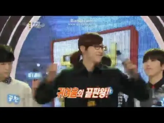 121230 SBS 1000 songs challenge Sandeul