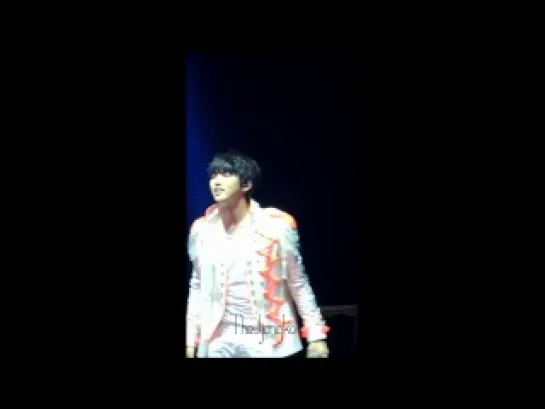 [FANCAM][121208-09]#B1A4BABACONCERT IF...(short ver.) Sandeul focus