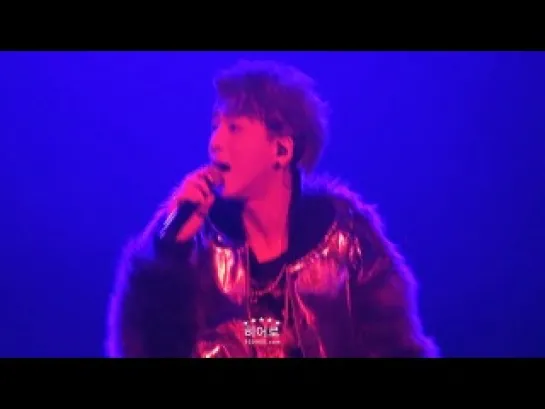 [FANCAM][121208-09]#B1A4BABACONCERT Baro solo stage