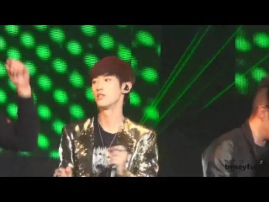 [FANCAM][121208] SUPPEER SOONNIIC JINYOUNG @ B1A4BABACONCERT