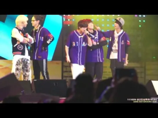 111029 금산인삼축제 틴틴페스타 B1A4 - Bling Girl