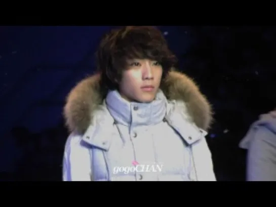 (FANCAM) 110824 Gongchan @ Daiz 2011 F/W Fashion Show