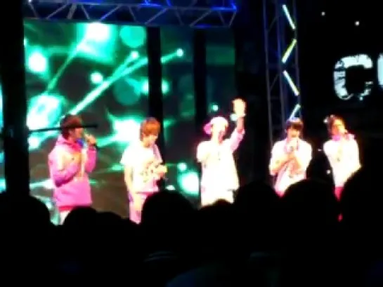 [FANCAM] 110604 B1A4 With U Part2 @ Pyeong-Taek Kyeong-Gi