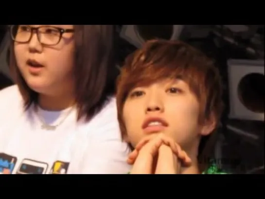 110528 B1A4 (Sandeul) - Fanservice @ Synnara Records Busan Seomyeon Fansign