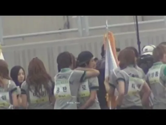 [Fancam] 110518 Baro and Gongchan at Oh! My school recording