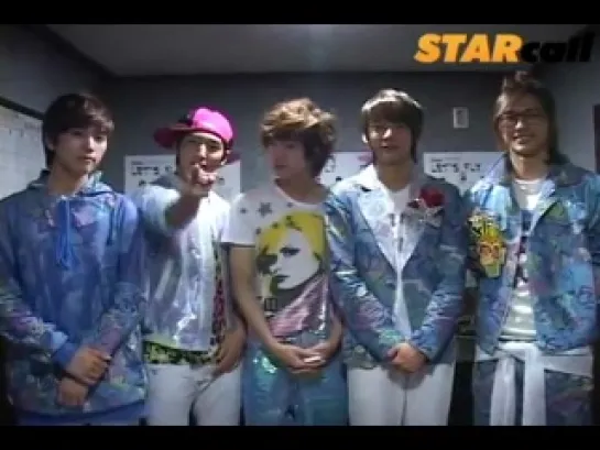 110516 B1A4 - Opening @ UFOTown Starcall