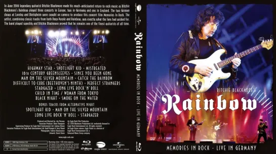 Rainbow - Memories in Rock - Live In Germany (2016)