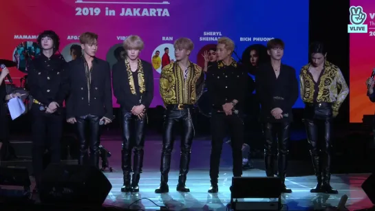 [VK][190831] MONSTA X - Press Conference @ V HEARTBEAT LIVE in Jakarta