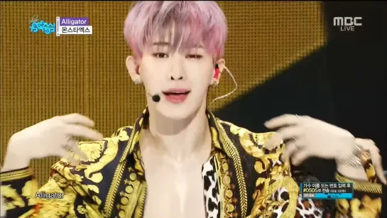 [VK][190309] MONSTA X - Alligator @ Music Core