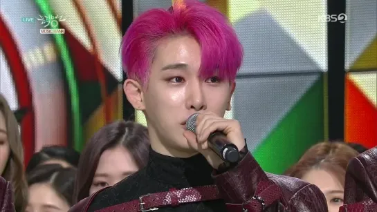 [VK][190301] MONSTA X - #Alligator4thWin Ending Stage @ Music Bank