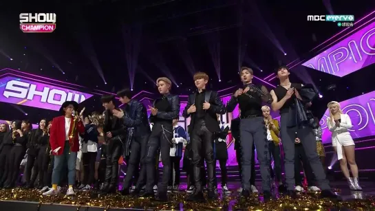 [VK][190227] MONSTA X - #Alligator2ndWin Ending Stage @ Show Champion