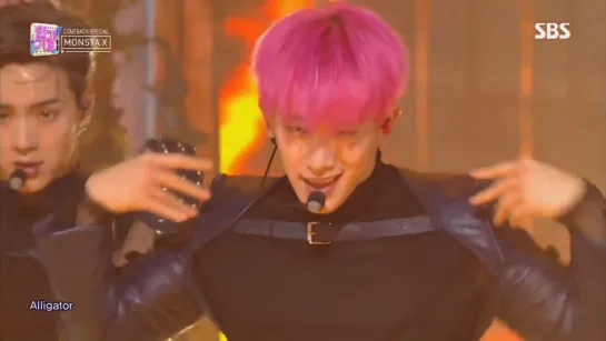 [VK][190224] MONSTA X - Alligator @ Inkigayo