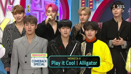 [VK][190224] MONSTA X COMEBACK Interview @ Inkigayo