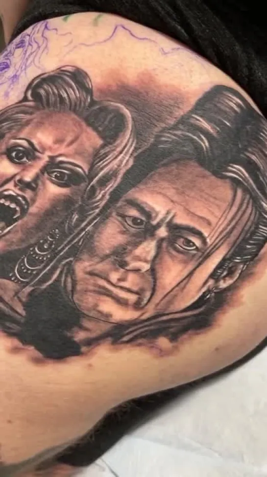 Dracula and Marishka Tattoo