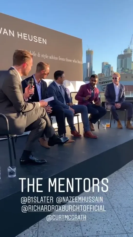 "Van Heusen" Mentors Session in Instagram Stories