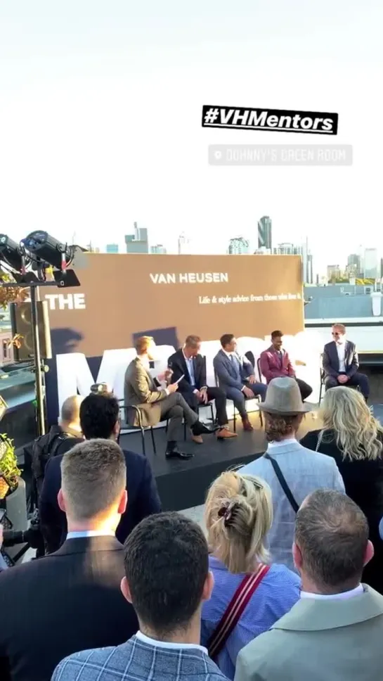 "Van Heusen" Mentors Session in Instagram Stories