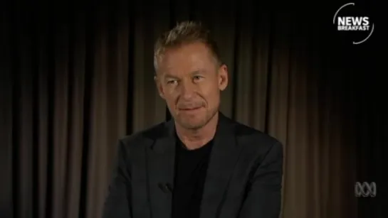 Richard Roxburgh answers fan questions on News Breakfast