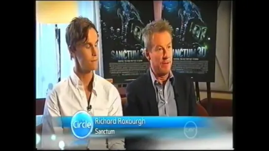 Richard Roxburgh and Rhys Wakefield - "Sanctum" Movie Interview on Sean Lynch