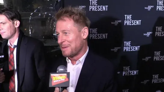 Richard Roxburgh's Broadway debut in "The Present"