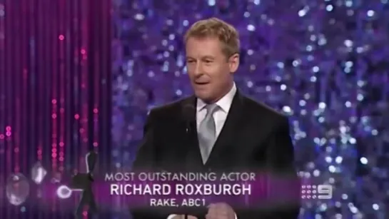 Logies 2011 Richard Roxburgh wins Outstanding Actor