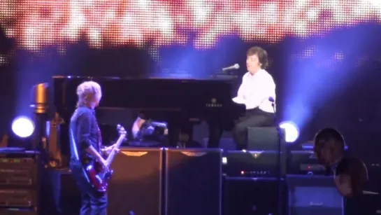 Paul McCartney "Long & winding road" 2011 Moscow