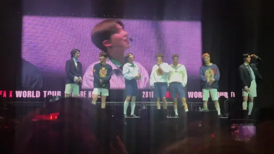 [VK][06.07.19][Fancam] MONSTA X @ Talk World Tour We Are Here in Paris