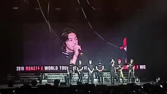 [VK][03.07.19][Fancam]  MONSTA X - encore @ World Tour We Are Here in Amsterdam